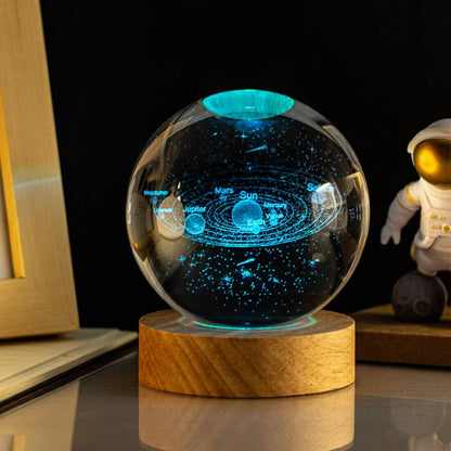 Boule Cristal "Astronomy"